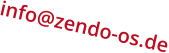 info@zendo-os.de